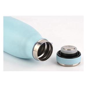 Unique New Style 500ml Customer Double Layer Stainless Steel Drink Water Thermal Bottle <b>With</b> <b>Lid</b> - Product Image 3