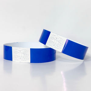 Bracelets en papier imprimés jetables et imperméables personnalisés pour l'identification promotionnelle lors d'événements de parcs d'attractions - Product Image 1