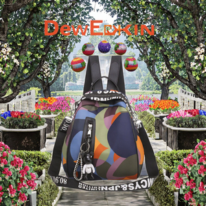 Mochila Escolar de Poliéster con Estampado de Tela Oxford, Estilo Coreano, Moderna, Ligera e Impermeable, para Estudiantes y Mujeres, Venta al Por Mayor - Product Image 3