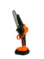 Mini-tronçonneuse électrique sans fil DIY 600W, lame de 185 mm, outil de coupe et d'élagage du bois à une main pour le jardinage, OEM