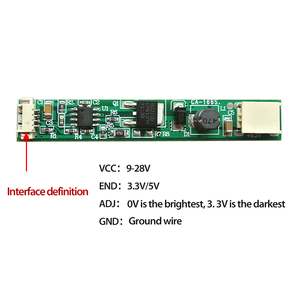 CA-166S máy tính xách tay dẫn ban điều khiển 9.6V 300mA liên tục hiện tại <span class=keywords><strong>PCB</strong></span> Hội Đồng Quản trị cho <span class=keywords><strong>LCD</strong></span> đèn nền thay thế - Product Image 3