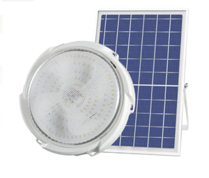 Lámpara Solar de Techo de 400W de Alto Lumen con Control Remoto, Batería de 15000mAh, 418 LED, Lámpara de Techo Interior Alimentada por Energía Solar para Taller Industrial - Product Image 1