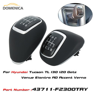 Car Gear <b>Knob</b> 6 Speed Leather Ergonomic <b>Shift</b> Head For Modern Vehicles - Product Image 5