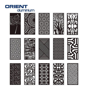 מותאם אישית PVC מוקצף פנל דקורטיבי שונה דפוסים חיצוני לייזר לחתוך מסך - Product Image 1