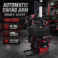 GATmatic TWC900 Démonte-pneus automatique à bras oscillant, double assistance, pour pneus à profil bas, 14-30 pouces, 1100 mm, 342 kg, 110/220/380V