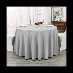 High Quality <b>Round</b> <b>Tablecloth</b> Banquet Sport Outdoor Party Table Cloth for Wedding - Product Image 5
