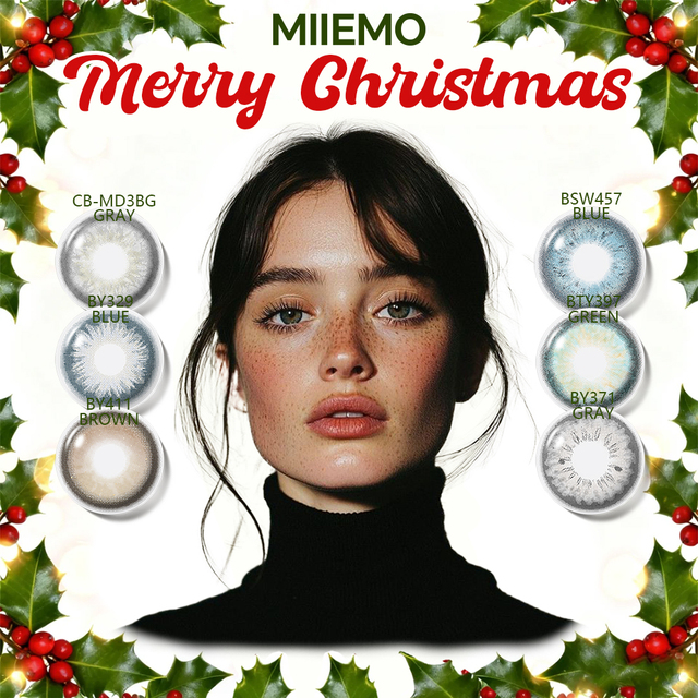 Christmas Colored Contact Lenses Wholesale - OEM/ODM Custom Eye Lens for Holiday Season