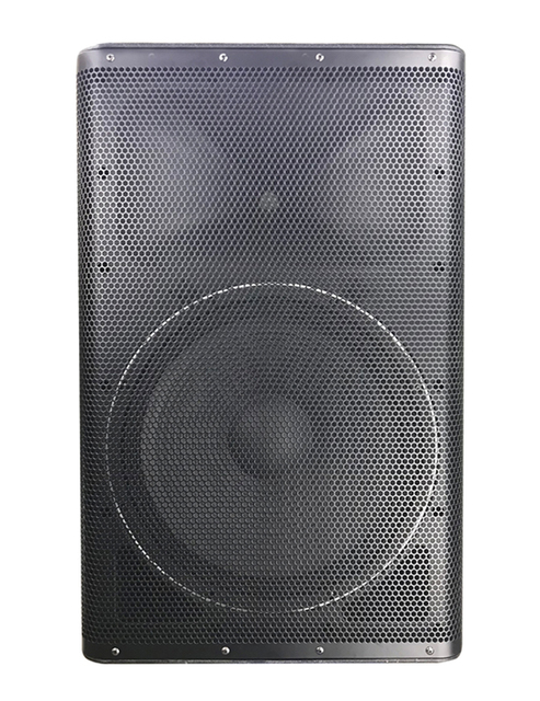 15'accessory of Empty Cabinet With Plastic Material or Imitated Wood for Speaker Box