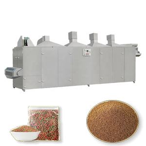 Nueva Línea de Producción de Alimento Flotante para Peces de 1 Tonelada/H, Equipo de Extrusión de Pellets Totalmente Automático, Acero Inoxidable 304, Alta Productividad - Product Image 3