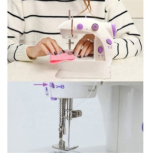 Usage domestique Portable Ménage Électrique Mini <span class=keywords><strong>Machine</strong></span> À <span class=keywords><strong>Coudre</strong></span> Réglage De La Vitesse Enfants Enfant DIY Jouet <span class=keywords><strong>Machine</strong></span> À <span class=keywords><strong>Coudre</strong></span> - Product Image 2