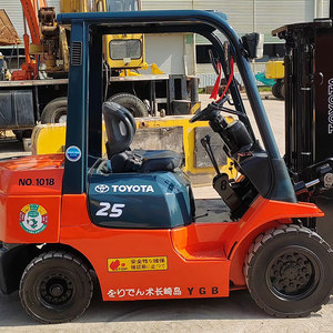 Toyota25 40 50 Used Forklift Truck with Stable Performance Various Configurations China Factory Price Treatment for hot sale - Product Image 1