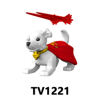TV6227 TV6228 Personnages de films de super-héros Power Girl Phantsm Mini blocs de construction en plastique Jouets éducatifs DIY pour enfants Cadeau