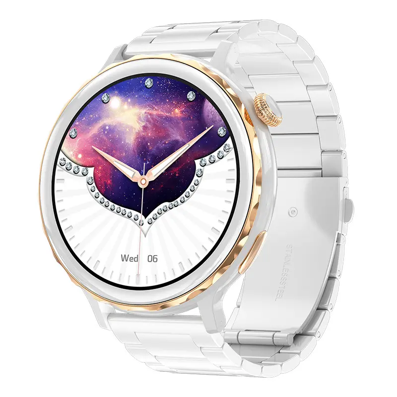 2023 Thời Trang Thông Minh Đồng Hồ Cho Phụ Nữ Phụ Nữ Smartwatch Với IP67 Không Thấm Nước NFC Thể Thao Tập Thể Dục Tracker HT21