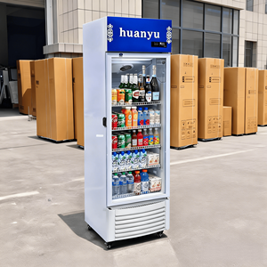 Refrigerador Comercial Vertical de Una Puerta de Vidrio para Exhibición de Bebidas <span class=keywords><strong>Coca</strong></span>-<span class=keywords><strong>Cola</strong></span> - Product Image 3