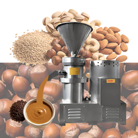 Machine à beurre de cacahuète automatique à sortie lisse pour café moulu, moulin colloïdal pour noix, petite machine à fabriquer le beurre de cacahuète