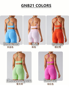 <span class=keywords><strong>Soutien</strong></span>-<span class=keywords><strong>gorge</strong></span> de compression sans couture <span class=keywords><strong>soutien</strong></span>-<span class=keywords><strong>gorge</strong></span> de sport pour femmes <span class=keywords><strong>taille</strong></span> britannique <span class=keywords><strong>dos</strong></span> <span class=keywords><strong>croisé</strong></span> rembourré - Product Image 5