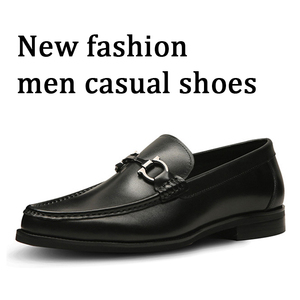 Haute qualité hommes mocassins chaussures luxe marque chaussures habillées hommes Chaussures Hommes formel en cuir véritable mocassin mocassins chaussures hommes - Product Image 3