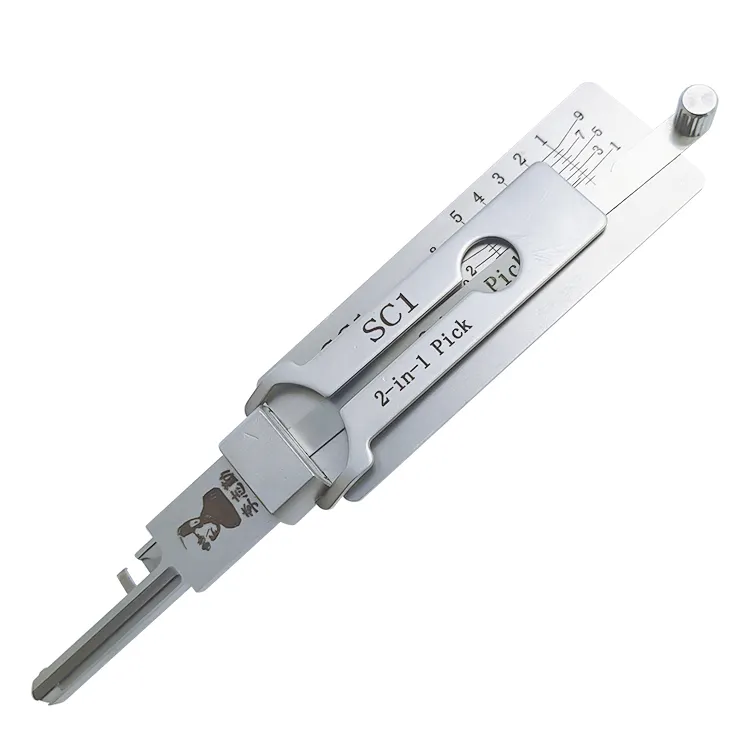 Инструменты LISHI 2 в 1 SC1 SC4 KW1 KW5 R52 lishi отмычка замка двери отмычка и декодер слесарный инструмент
