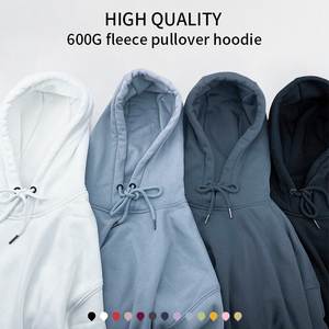 OEM Venta al por mayor Sublimación personalizada Doble cremallera Pullover <span class=keywords><strong>Sudadera</strong></span> gris American Retro Casual Hombres y mujeres <span class=keywords><strong>Sudadera</strong></span> con capucha - Product Image 4