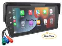 Portable 6.86 pouces sans fil tableau de bord GPS Navigation pour motos prend en charge la fonction Radio CARPLAY/Android AUTO Intégration