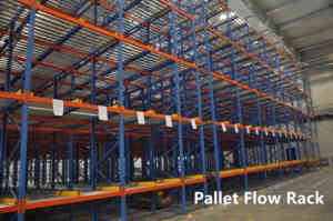 Tùy chỉnh trọng lực dòng chảy Pallet Con lăn Kệ hệ thống nhiệm vụ nặng nề Pallet dòng chảy giá - Product Image 5