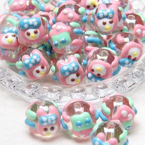 2025 New Hand-Painted <b>Cute</b> Duckling Chick Beads Acrylic Plastic Lucite Loose DIY <b>Bracelet</b> Mobile Phone Chain Bag Chain Carto - Product Image 1