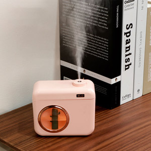 Nuevo diseño 400ml Usb ultrasónico Cool Mist escritorio hogar pequeña luz nocturna Cámara creativa modelado humidificador de aire - Product Image 1