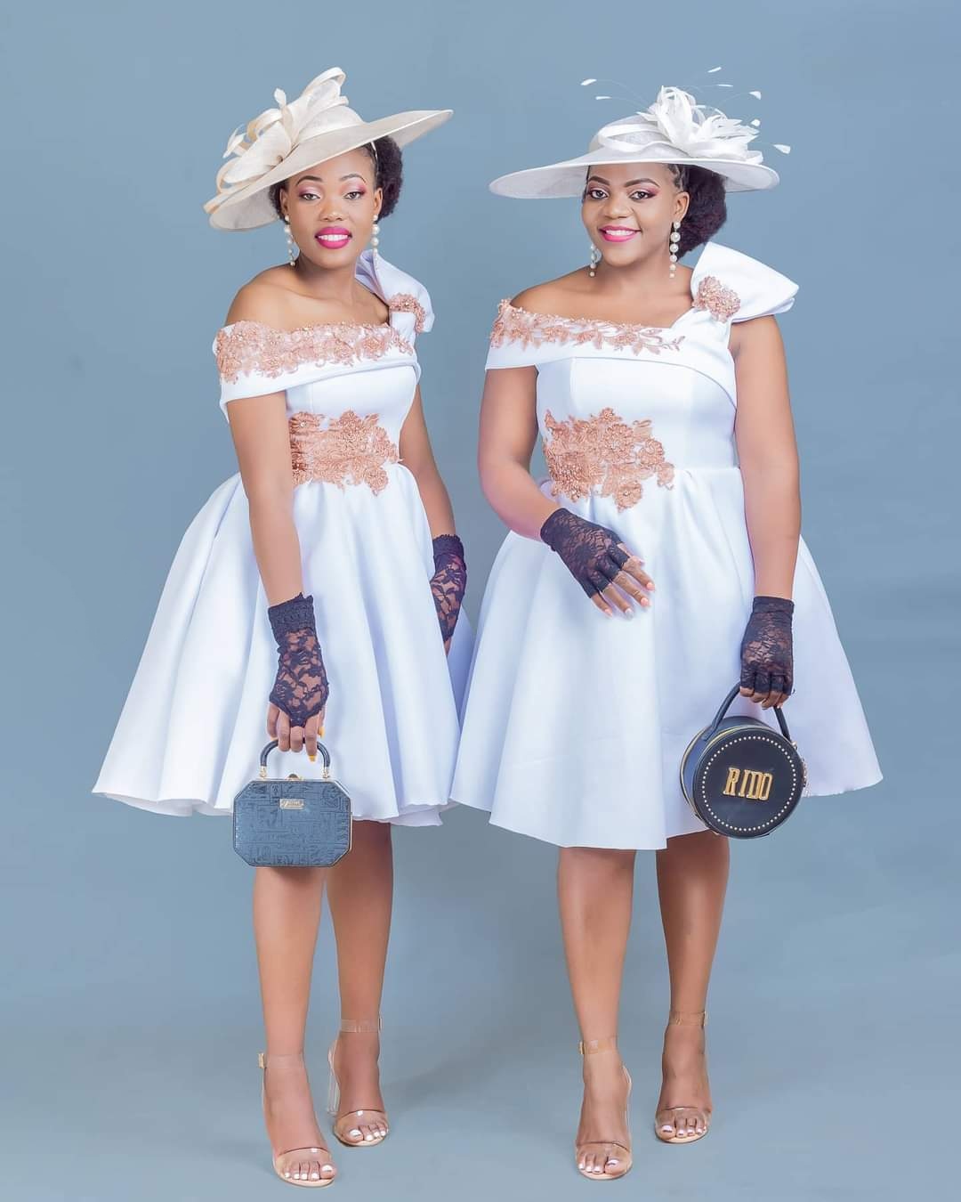 Bride Dresses Knee Length Bridesmaid Dresses Under 100 A-line Bateau 1/2  Sleeves Ruffles Asymmetrical