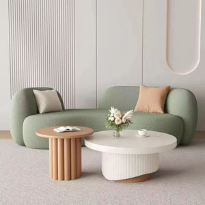 Ensemble de canapés verts incurvés de qualité supérieure, canapé rembourré de haute qualité au design moderne et minimaliste pour meubles de salon - Product Image 5