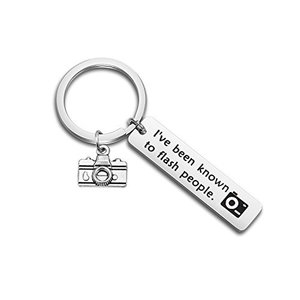 Stainless Steel Rectangle Fashion Camera Pendant Keyring-because Every Picture Has a Story to Tell - Product Image 2