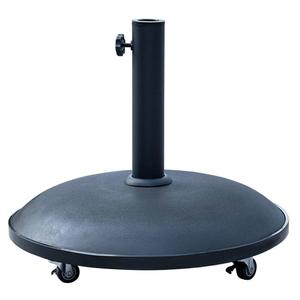 Danlong Hot Selling 55lbs Heavy Duty <strong>Stand</strong> Concrete Outdoor Patio <strong>Umbrella</strong> <strong>Base</strong> With 4 Wheels for Garden Courtyard - Product Image 1