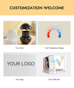 Portable USB Charge Sourcils Façonner Lèvres Nez Oreille Épilation Cire Réchauffeur Kit avec Mini Chauffe-Cire, Haricot De Cire, Bandes De Bois - Product Image 6