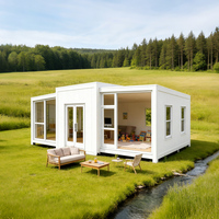 Casa Container Modulare Prefabbricata di Lusso 20ft 40ft Espandibile per Hotel, Uffici e Soluzioni Abitative