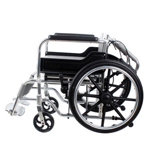 Silla de ruedas ligera de acero plegable, hecha a mano, de peso, económica, AC972 CE.ISO13485 CN;GUA - Product Image 3