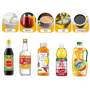 Machine d'étiquetage de capsulage de remplissage de liquide entièrement automatique pour bouteilles et bocaux Buses Machines rotatives Boissons - Product Image 2