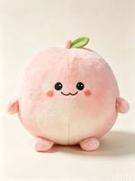 OEM ODM mainan anjing berbentuk sayuran dan buah, boneka mewah ukuran sedang dan besar, mainan berbunyi dan berkerut, produksi dari Cina