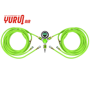 Digital 200 Psi Tire Pressure Gauge Hose with Quick Connector Inflate All Four Tires at the Same Time - Product Image 1