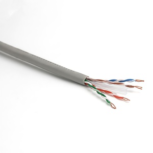 <span class=keywords><strong>สาย</strong></span>เคเบิลเครือข่าย CAT6 <span class=keywords><strong>ยาว</strong></span> 1000 ฟุต <span class=keywords><strong>สาย</strong></span>อีเธอร์เน็ต LAN 23AWG แบบตัน CCA UTP สำหรับอินเทอร์เน็ต ใช้ในสำนักงาน บ้าน กล่องสายไฟ สีเทา - Product Image 1