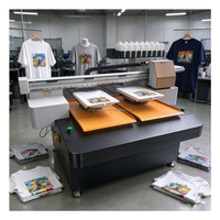 Imprimante DTG double tête 1600, machine d'impression de t-shirts DTG, imprimante textile directe pour impression de t-shirts à la demande