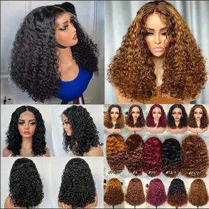 วิกผม X-TRESS แบบไม่ต้องใช้กาว 13*4  วิกผมลูกไม้แบบธรรมชาติ ผมหยิกแบบพม่า วิกผมบ๊อบสั้นสำหรับผู้หญิงผิวดำ ผมธรรมชาติ วิกผมเวียดนามจากผมมนุษย์ - Product Image 6