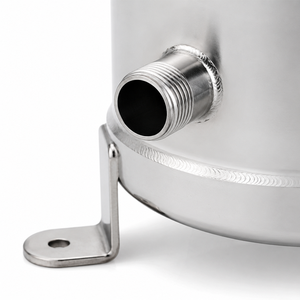 Boîtier de filtre en acier inoxydable à cartouche unique de grande taille, 30 pouces avec raccord NPT de 1 pouce pour systèmes de filtration par osmose inverse et chimique - Product Image 2