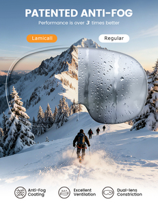 Lunettes de snowboard anti-buée Lamicall SG02 OEM, lunettes de <span class=keywords><strong>ski</strong></span> <span class=keywords><strong>OTG</strong></span> à porter par-dessus des lunettes, protection UV400, lentille sphérique, <span class=keywords><strong>masque</strong></span> de neige pour hommes et femmes - Product Image 3