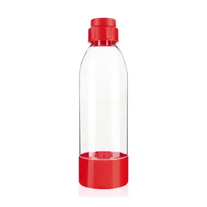 1 litre PET karbonasyon şişesi köpüklü su yapıcı şişe soda makinesi şişe