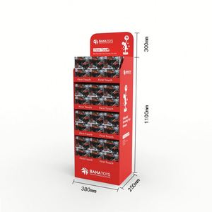 OEM Product Display Stands Light Bulb Display Stand Foldable Corrugated Supermarket Shelf Hanging <b>Hook</b> Cardboard Display Rack - Product Image 1