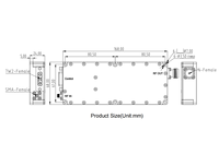 Modul Penguat Daya Broadband RF 30-512MHz 100W & Sistem Penghambatan Frekuensi Radio FM HF VHF & ISM & RF