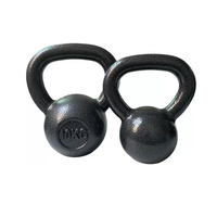 Kettlebell de fitness réglable en fonte, revêtement poudré, pour l'exercice quotidien