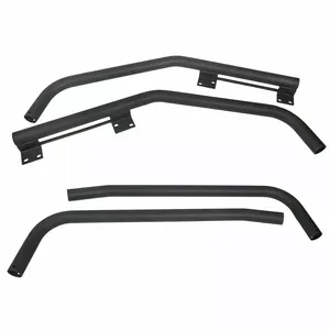 Portaequipajes de techo para <span class=keywords><strong>Jeep</strong></span> Wrangler TJ <span class=keywords><strong>Rubicon</strong></span> 1997-06, reemplazo negro texturizado para 76713 - Product Image 2