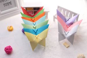 Kit d'art en papier <span class=keywords><strong>origami</strong></span> fait main en forme de cheval avec motifs d'amour et de lettres pour la décoration de mariages et de fêtes et fournitures artistiques - Product Image 6