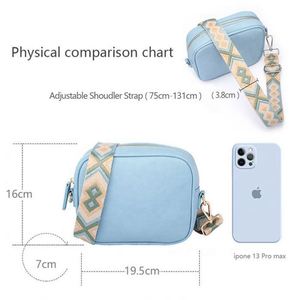 Sac à bandoulière mini décontracté pour femme en cuir végétalien PU avec logo personnalisé BSCI et fermeture éclair - Product Image 2
