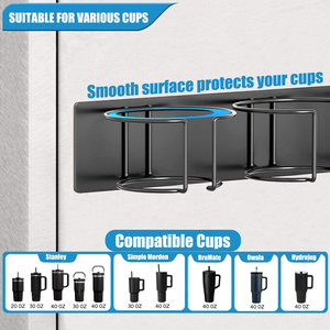 Supporto magnetico Stanley per bottiglia d'acqua frigorifero metallo nero - Product Image 2